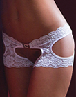 La culotte extravagante percée